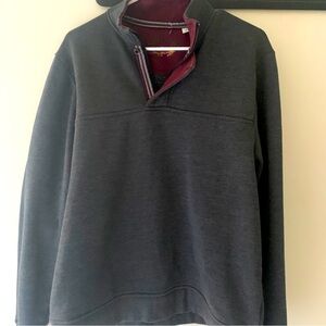 Men’s Orvis Med Pull Over Sweatshirt Gray